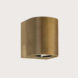Canto 2 Wall Light Brass